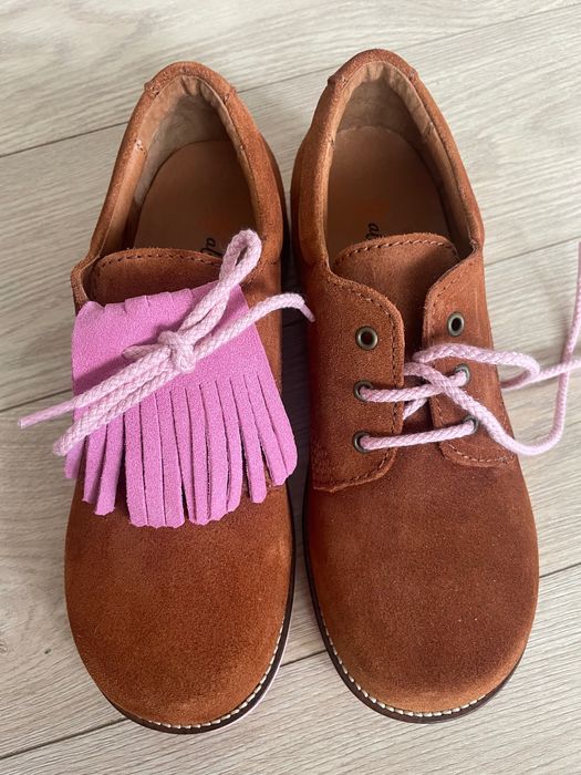 Елегантни кожени лофери – нови, размер 36