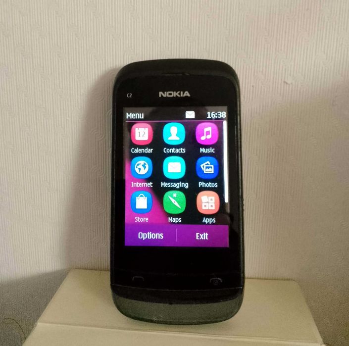 Работещ Nokia C2-02 (+кабел за зареждане