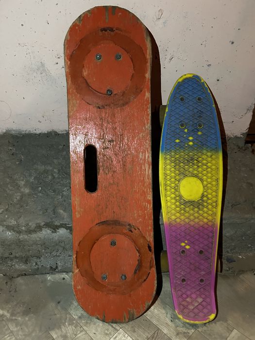 Скейт двухколесный