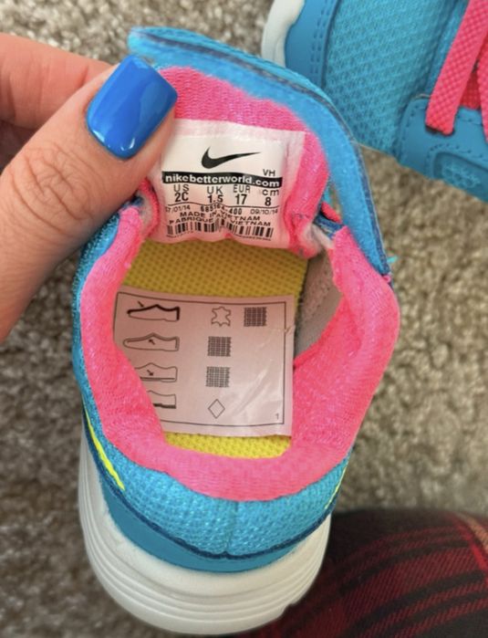 Adidași Nike bebe, mărime 17 (8 cm), noi