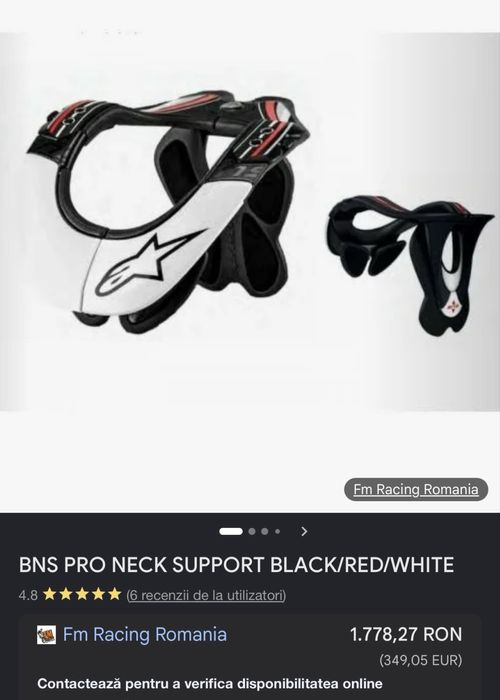BNS PRO AlpineStar Protectie pentru gat