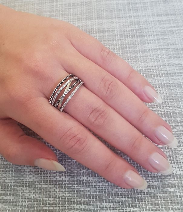 Дамски посребрени пръстени