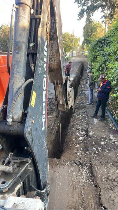 Услуга 3в1 зкскаватор погрузчик