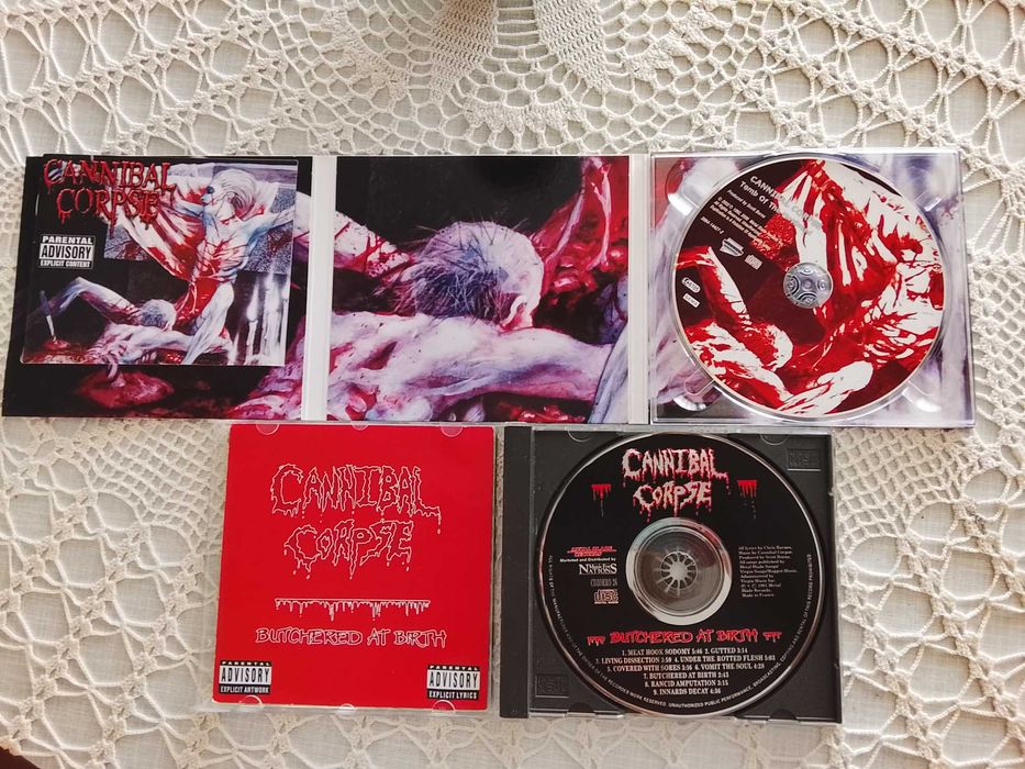 Cannibal Corpse-Butchered at Birth и Tomb of Mutilated