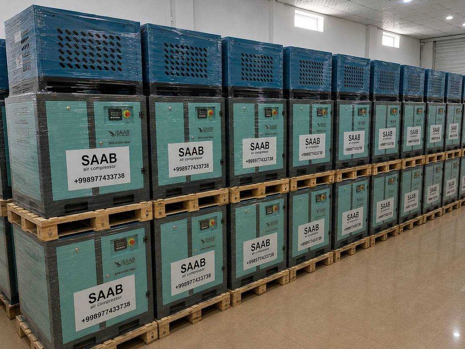 Винтовой кампрессор SAAB 7.5kw компрессор воздушный丨SAAB 丨