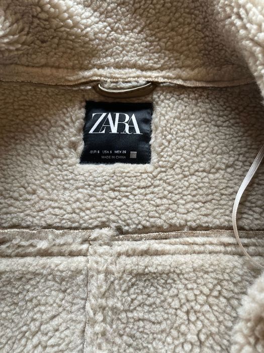 Дамско яке Zara кожени елементи