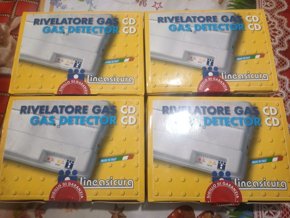 Detector de gaz nou sigilat Italia