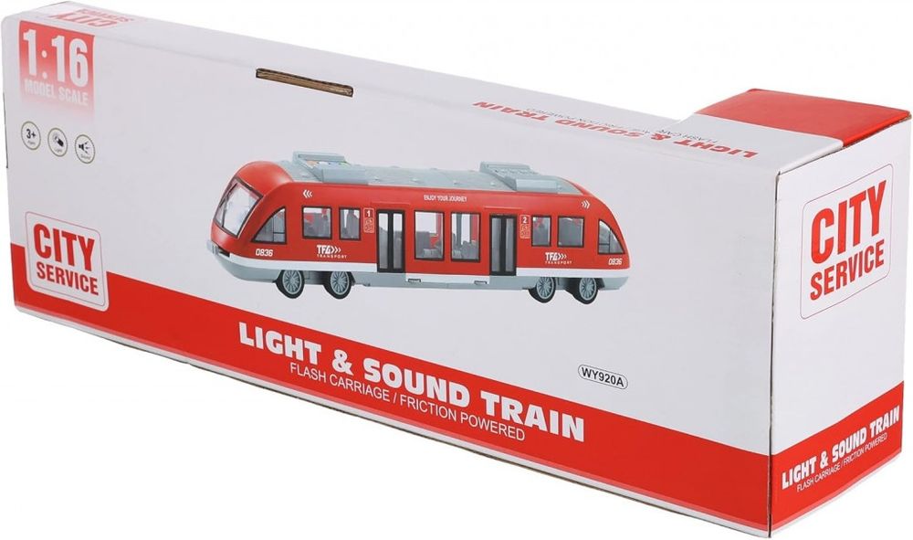 Детски трамвай, Звук и светлини