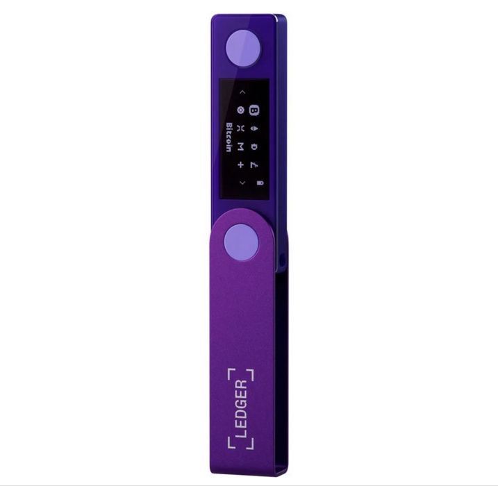 Крипто портфейл Ledger Nano X Amethyst puprple