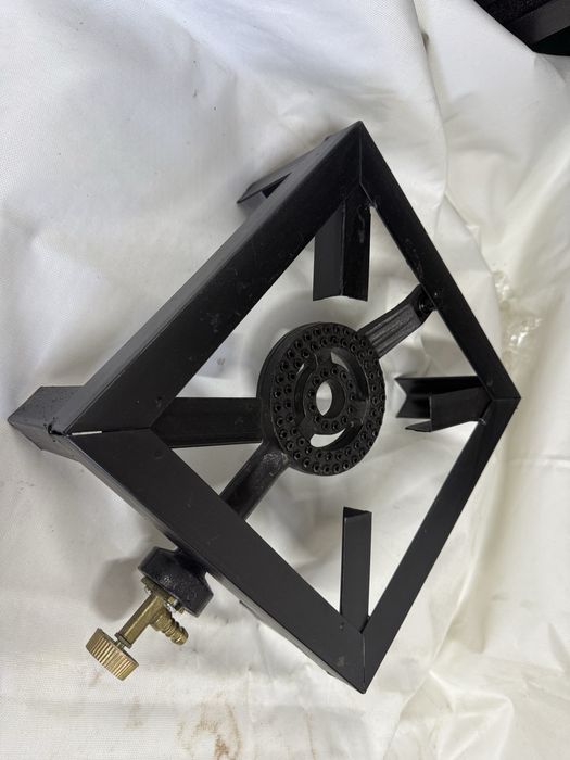 Pirostrie gaz arzator 25x25 cm nou