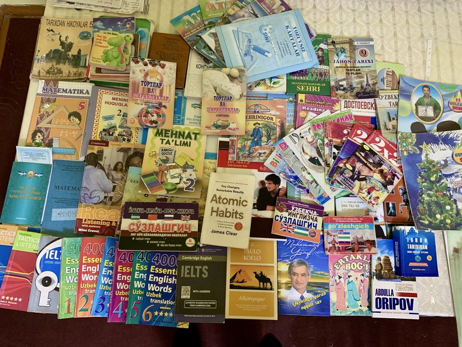 Xar xil turdagi kitoblar sotiladi books книги