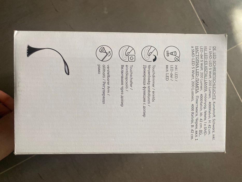 Luca bessoni 42 см нова настолна лампа