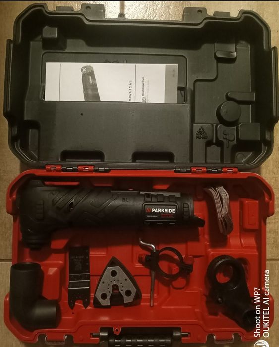 Parkside performance multifunctional 12V multi cutter taietor oscilant