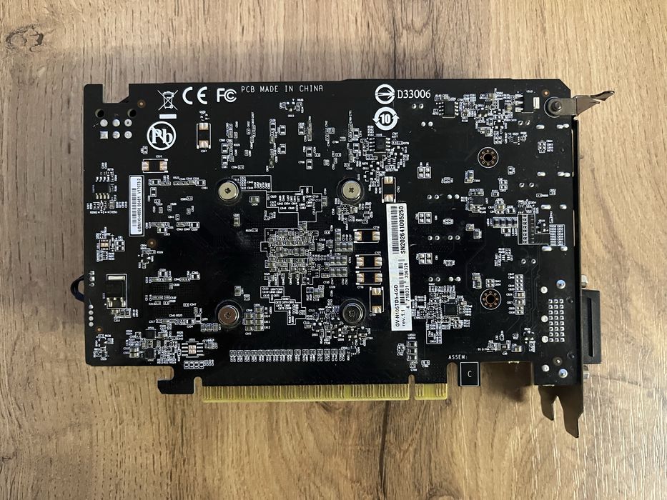 Видеокарта GTX 1050 TI 4 GB