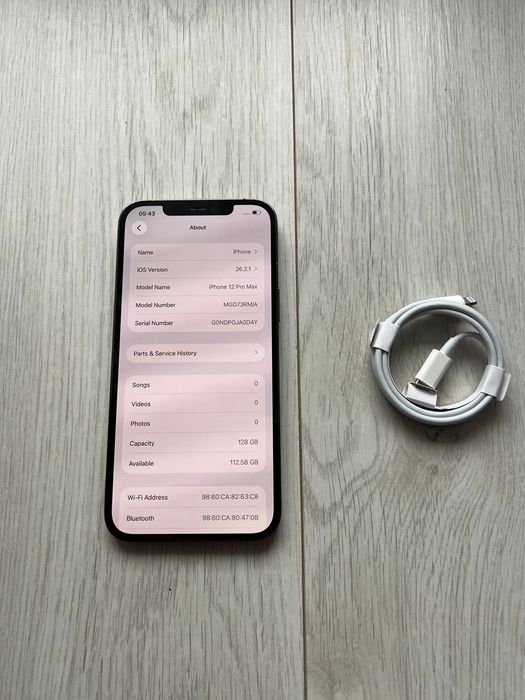 Iphone 12 pro max 128gb