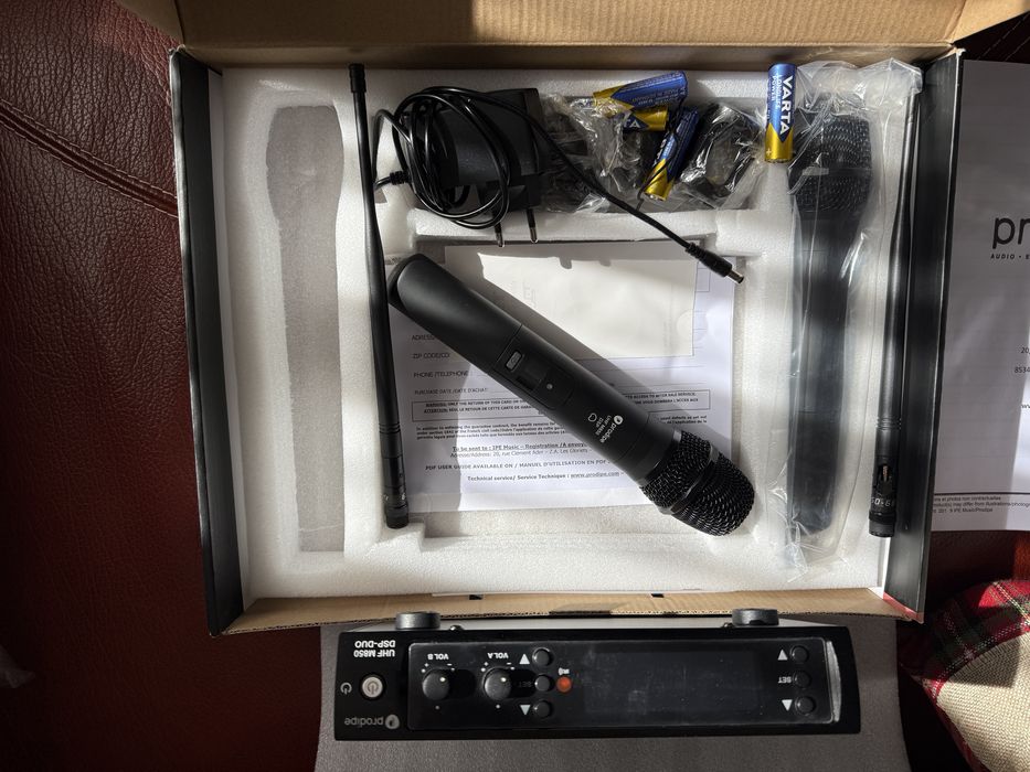 Microfoane wireless Prodipe M850 DSP Du