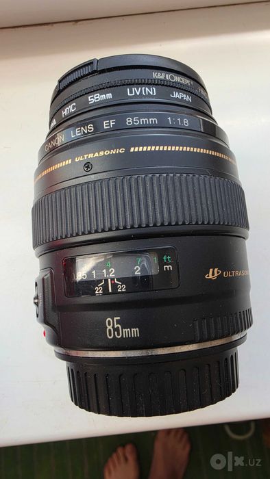 Объектив Canon ef 85mm