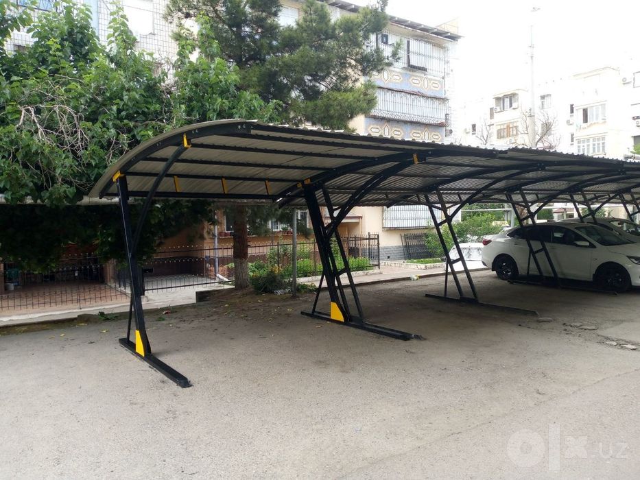 Авто навес avtonaves NAVES perila reshotka yasaymiz Toshkent boylab