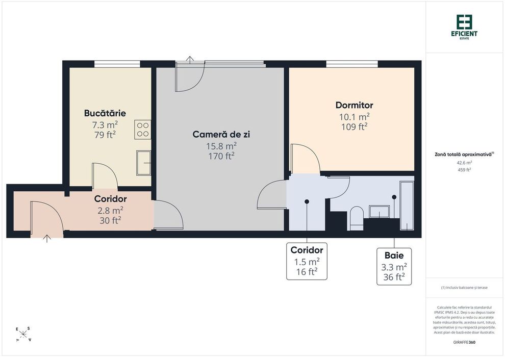 Apartament cu 2 camere - Zona Șagului - Timișoara