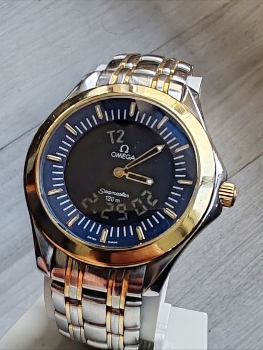 Ceas Omega Seamaster 120 Analogic Digital Aur-Otel