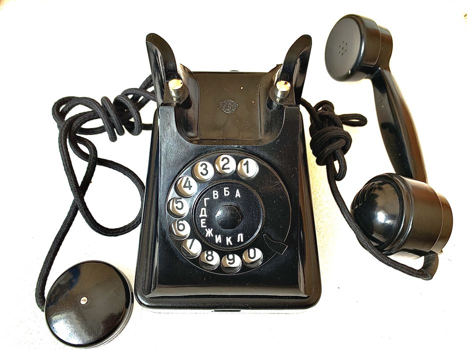Советский телефон Багта 50 дисковый раритет коллекция ретро антиквариа