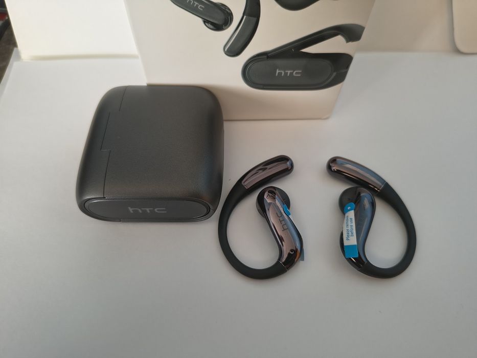 Căști Bluetooth True Wireless HTC over ear Smart AI Translator  Black