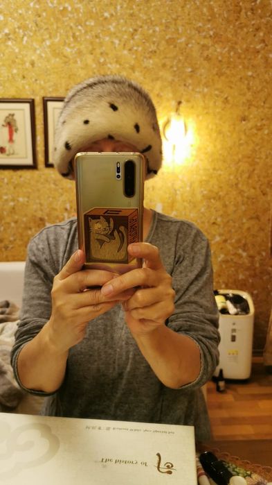 Шапка норковая женская