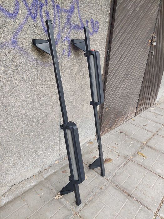 Напречни греди Mont Blanc за Опел Вектра със ски багажник