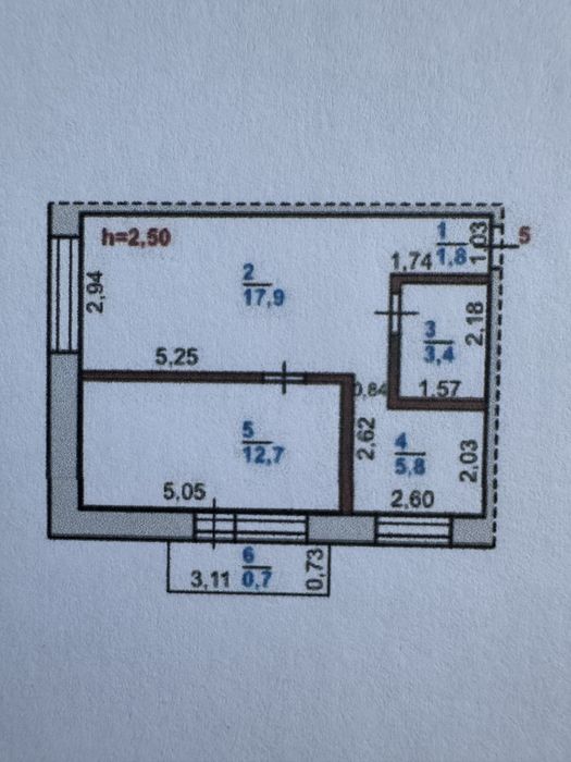 Продам двухкомнатную квартиру