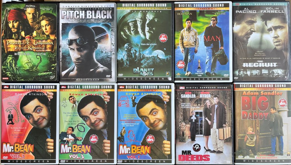 DVD колекция филми и музика