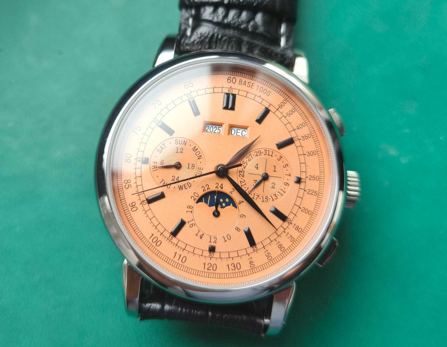 Ceas Mecanic Automatic Calendar & Moon Phase (NOU, impecabil)