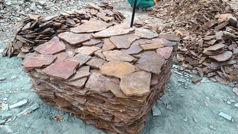 Камень порфир для облицовки и ландшафтных работ