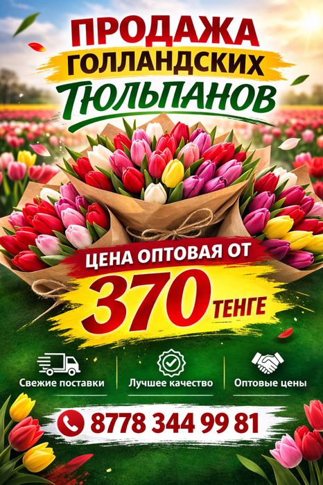 Тюльпаны Голландские в розницу