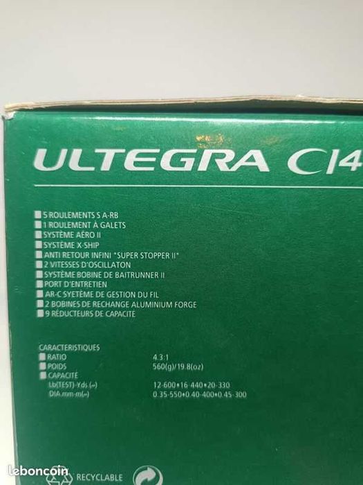 Mulinete Shimano Ultegra Ci4+14000 XTB upgradate