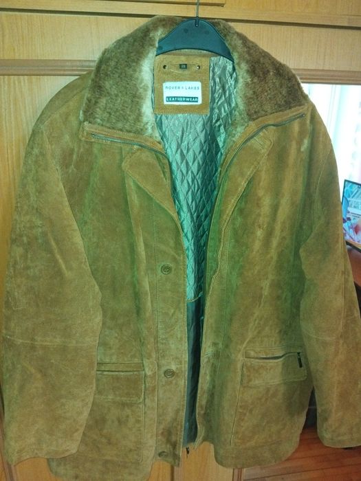 Haină din piele naturala