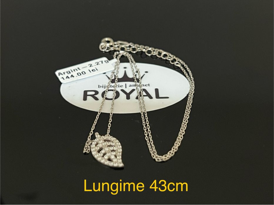 Bijuteria Royal CB : Lant dama argint 925 2,27gr lungime 43cm