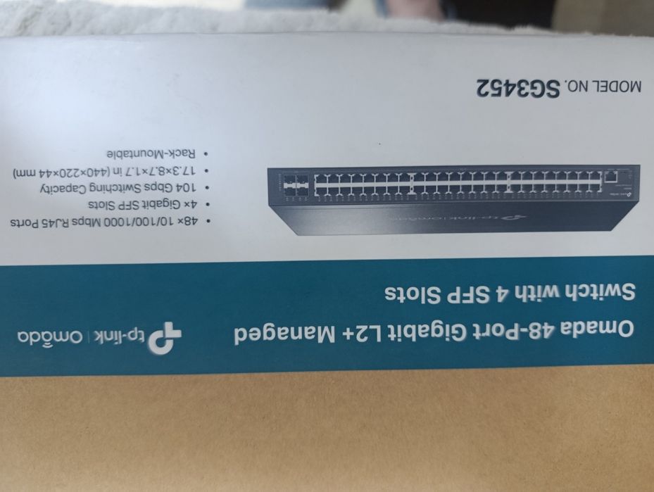Управляемый коммутатор 2 уровня tp-link 48 портов