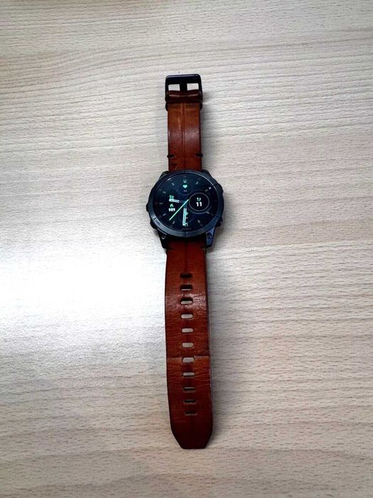 Garmin Epix Gen 2 Sapphire + оригинални титаниева и кожена каишка