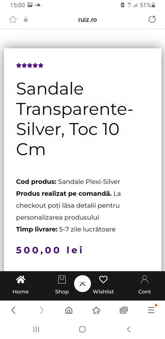Sandale elegante RUIZ
