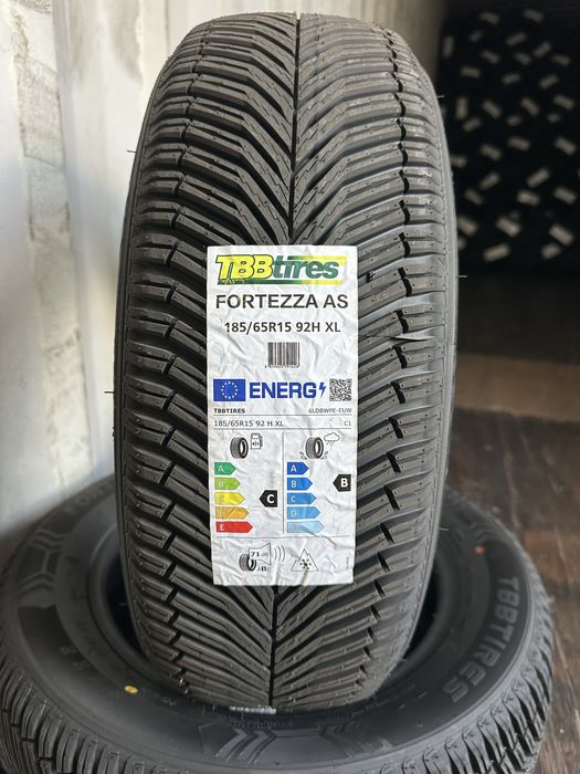 Нови всесезонни гуми TBB TIRES FORTEZZA AS 185/65R15 92H XL 1856515