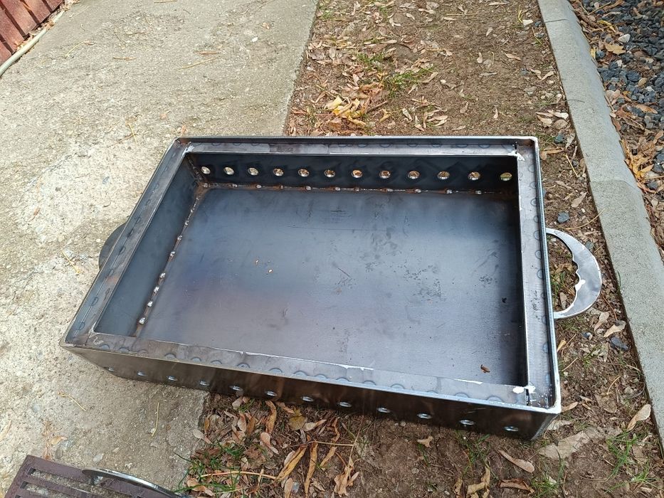 Grătar  60×40×0,5 cu picioare detașabile