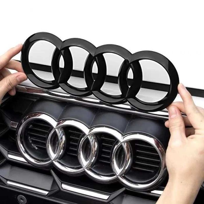 Embleme Audi fata / spate Emblema grila / haion  inele cercuri cromate