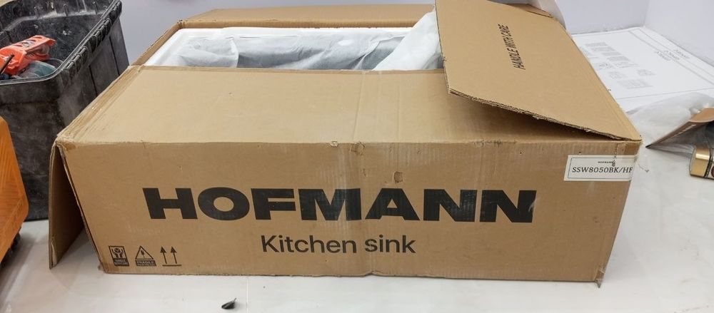 Hofmann мойка смеситель искусственный камень