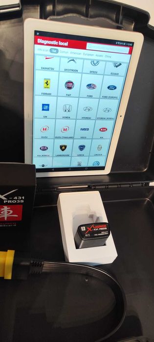 Tester auto Launch Easydiag pro3s + Tableta Noua 10.1 Full Soft 2026
