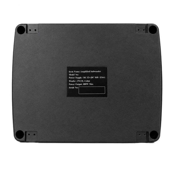 Активен субуфер 6x9" 800W PA1750 за кола автомобил джип бус 12V  DC 12 V (10.8 – 15.6 V) Компактен
