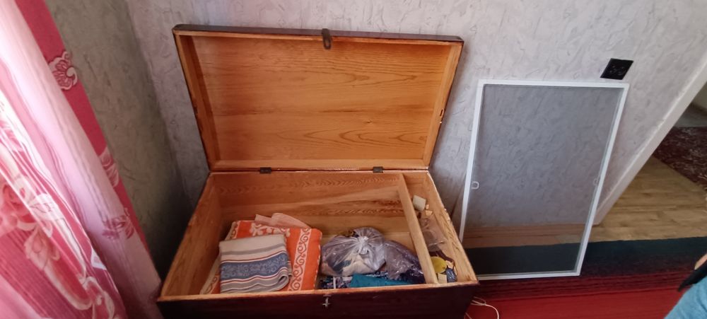 Сундук деревянный советского производства