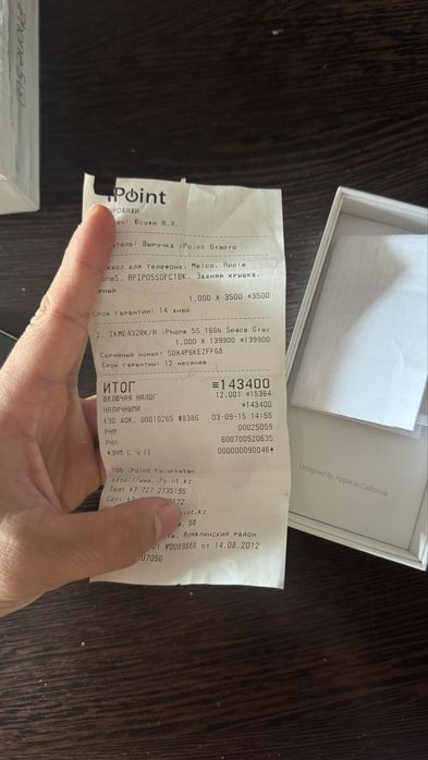 Продам iphone 5s в хорошем сост