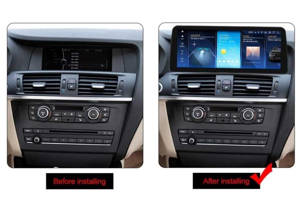 BMW X3 F25 (2011/2013) CIC 12.3" - навигация, 2239+12