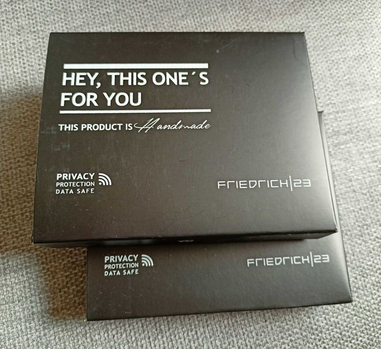 Ловджийски портфейл Friedrich Германия, RFID защита, естествена кожа