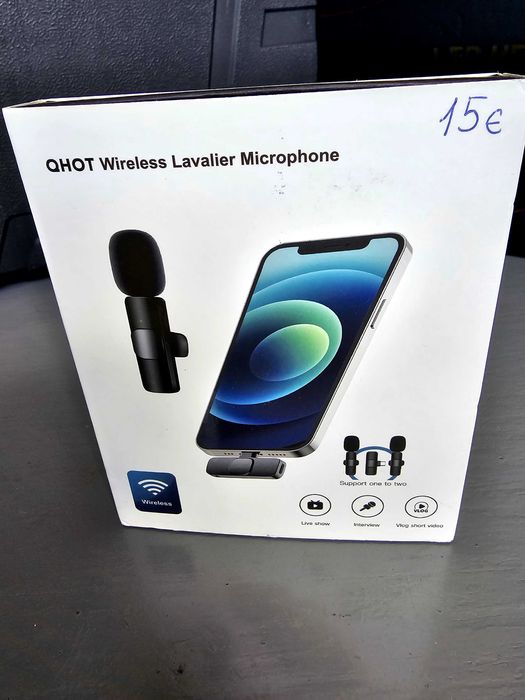 QHOT wireless lavalier Microphone